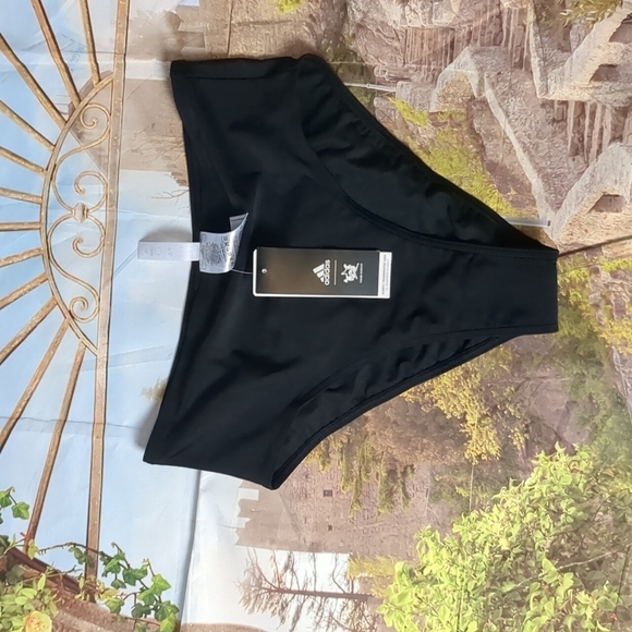 ADIDAS x Thebe Magugu Collab black swim bottom size large - Picture 1 of 6